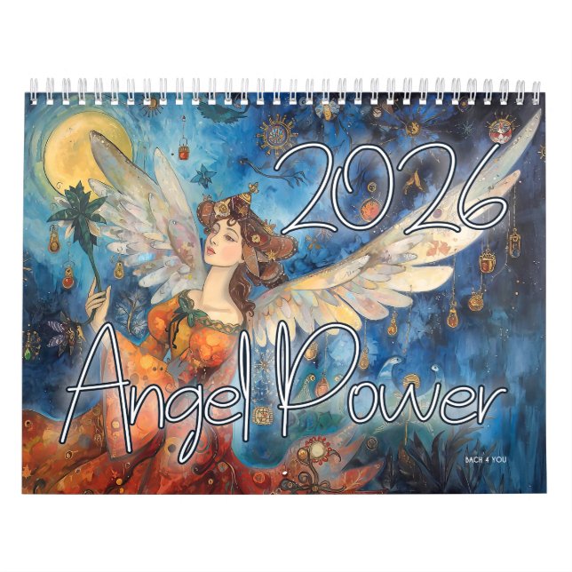 Angels Power 2026 Kalender (Omslag)