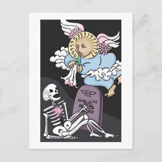 Angels Trumpet Vykort (Framsida)