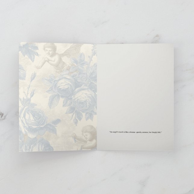 Ängelsamlingen Av ArtDesignsByBlake.com Kort (Inuti)