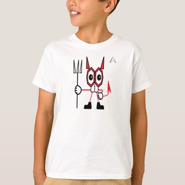 Ängelt-skjorta T-shirt (Framsida)