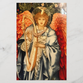 “Ängeltapet” av Edward Burne Jones Brevpapper