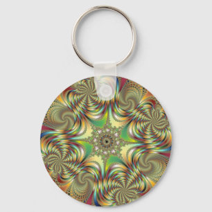 Angelus - Fractal Keychain Nyckelring