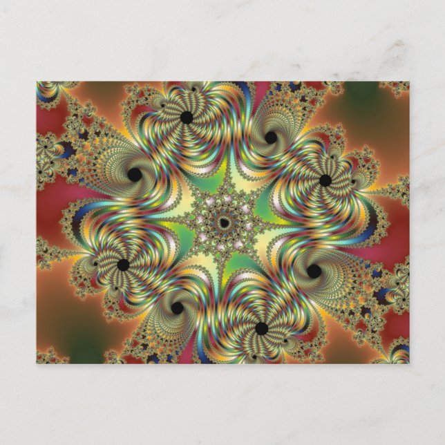 Angelus Fractal Vykort (Framsida)