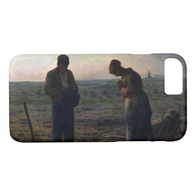 Angelus, Jean-Francois Millet, 1857-1859 Case-Mate iPhone Skal (Baksida (horisontal))