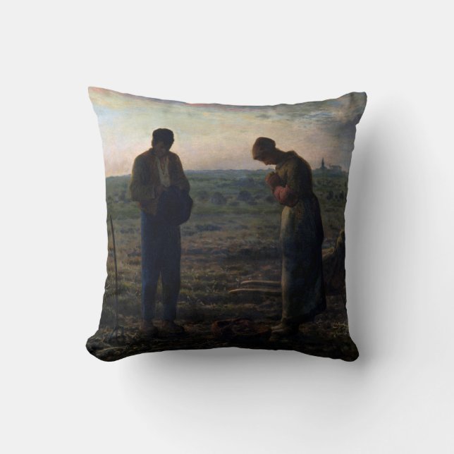 Angelus, Jean-Francois Millet, 1857-1859 Kudde (Framsida)