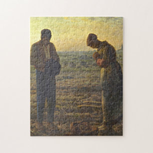 Angelus Jean Francois Millet Pussel