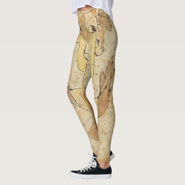 Angelus Novus av Paul Klee Leggings (Vänster)