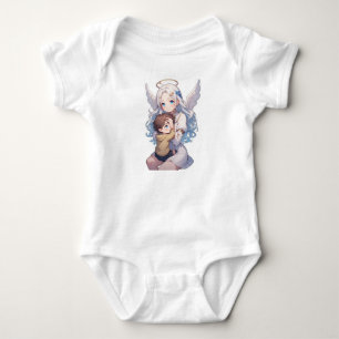 Ängelväktare Baby Pojke Strampers T Shirt