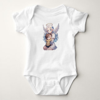 Ängelväktare Baby Pojke Stramplare T Shirt