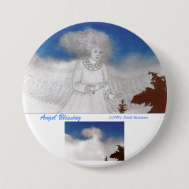 Ängelvälsignelserundan knäppas klämmer fast knapp