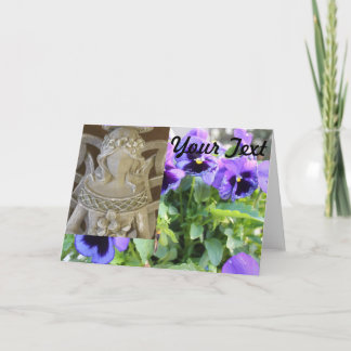 Ängelvänner tom kort