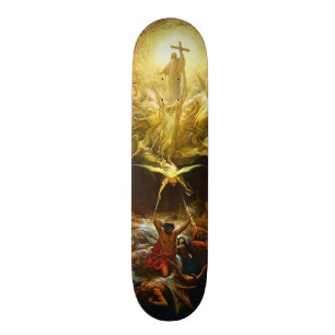 ängelvingar 1 mini skateboard bräda 18,5 cm