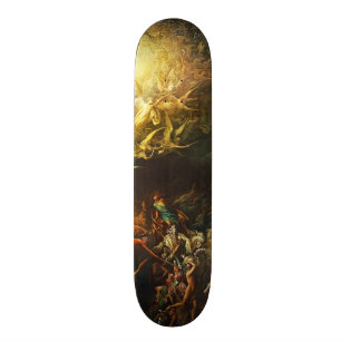 ängelvingar 3 mini skateboard bräda 18,5 cm