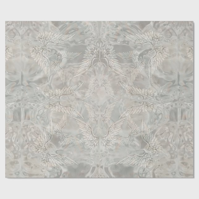 Ängelvingar Presentpapper (Platt)