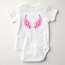 Ängelvingar Rosa Babybodys Tee Shirt