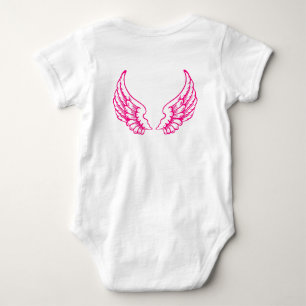 Ängelvingar Rosa Babybodys Tröja