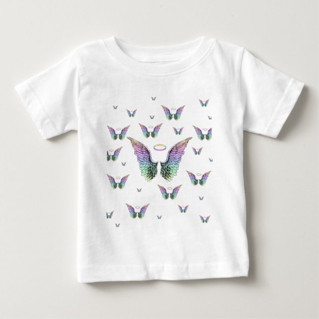 Ängelvingar Tee Shirt (Framsida)