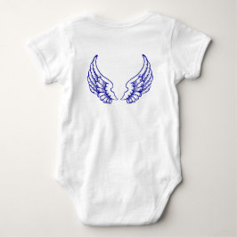 Ängelvinge Babyblus Blå T-shirt