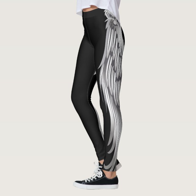Ängelvingedamasker Leggings (Vänster)