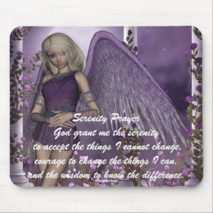 Ängelvioleten charmar Mousepad Musmatta