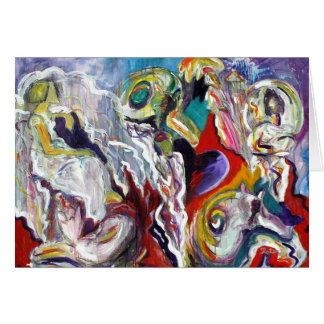 Ängelvisionkort Hälsningskort