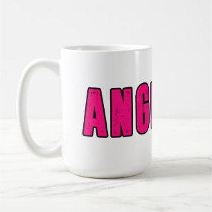 Angelyne namn kaffemugg