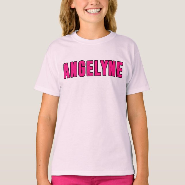 Angelyne namn t shirt (Framsida)