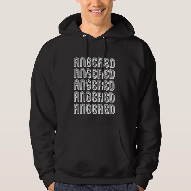 Angered Hoodie (Framsida)