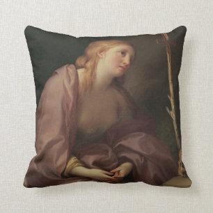 Ångerfulla Magdalene c.1765 (olja på kanfas) Kudde