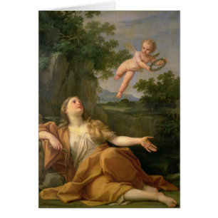 Ångerfulla Mary Magdalene, 1700-05 Hälsningskort