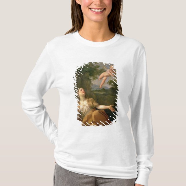 Ångerfulla Mary Magdalene, 1700-05 Tee Shirt (Framsida)