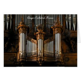 Angers orgel, Frankrike Hälsningskort