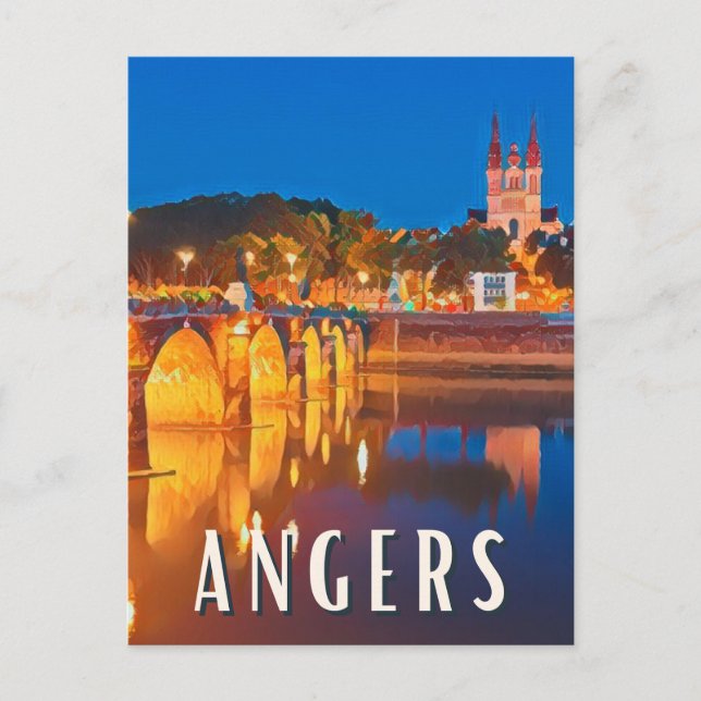 Angers Photo Vintage  Vykort (Framsida)