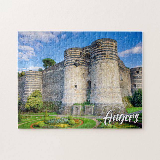 Angers Towers, Angers, Frankrike Pussel (Horisontell)