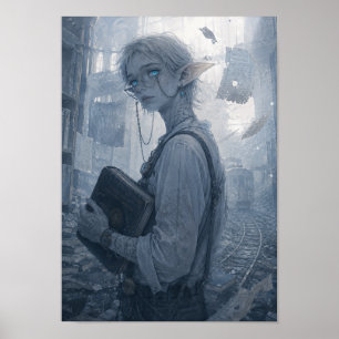 Ångest / Arkivarie / Biblioteksaffisch Poster