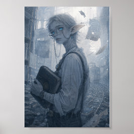 Ångest / Arkivarie / Biblioteksaffisch Poster