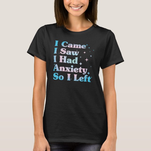 Ångest Avgång T Shirt (Framsida)