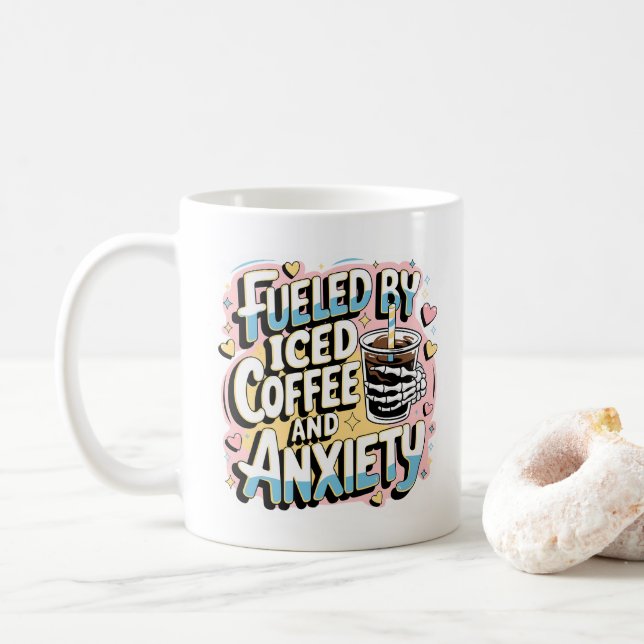 Ångest Kaffemugg (Med munk)