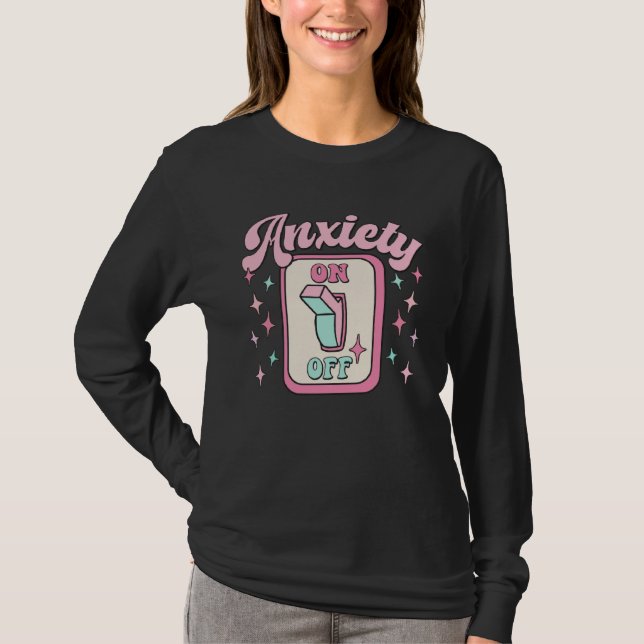 Ångest På Av Knapp T Shirt (Framsida)