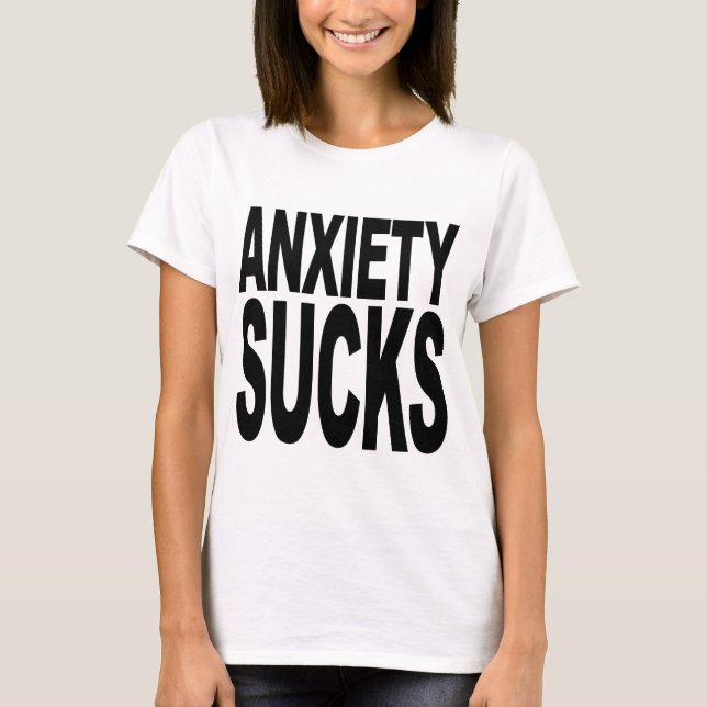 Ångest suger t shirt (Framsida)