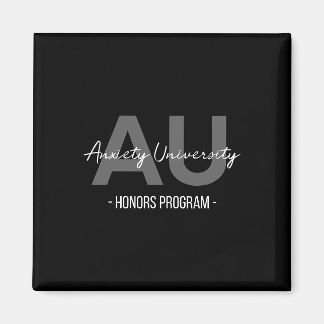 Ångest Universitets Honours Program  Magnet (Framsidan)