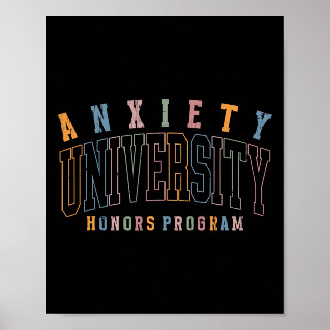 Ångest Universitets Utmärkelserprogram, Psykisk Hä Poster (Framsidan)