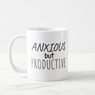 Ångestfull men Produktiv Mugg