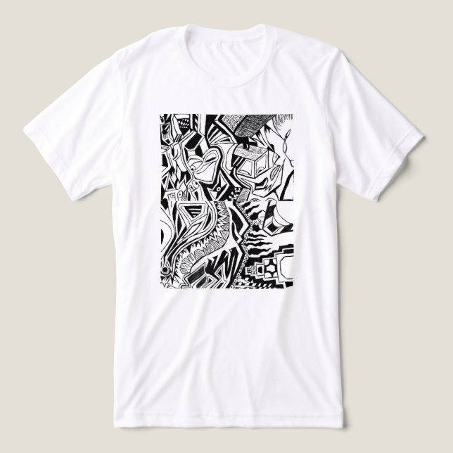 Ångestfulla insikter t shirt (Design Framsida)