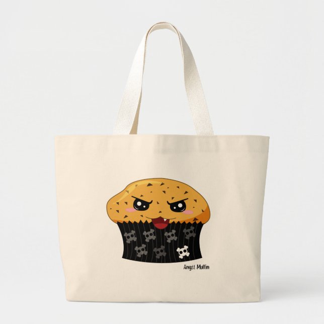 Ångestmuffin Jumbo Tygkasse (Framsidan)