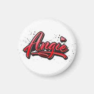 Angie Heart Stänk Magnet