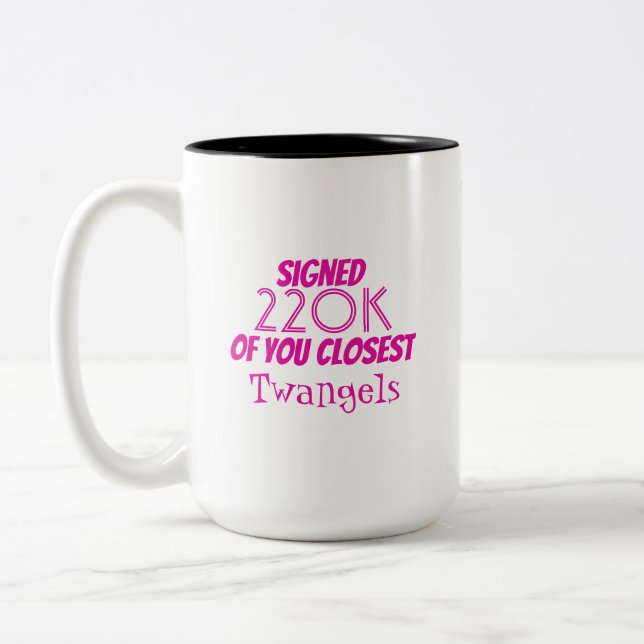 Angie P.O. Boxas Begära mugg (Vänster)