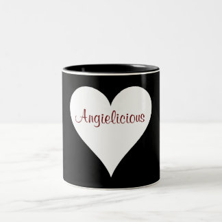 Angielicious hjärtamugg Två-Tonad mugg