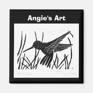 Angie's Art "Humming Bird" Magnet