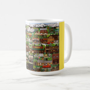 Angies guld postar Sumpterkaffekoppen Kaffemugg